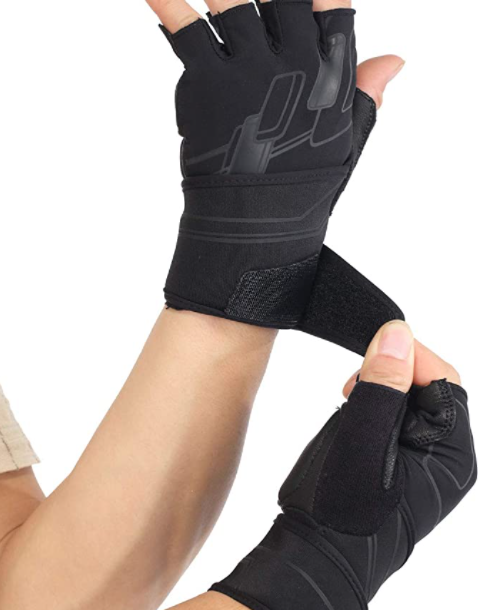 Workout Ice Silk Gloves Men Women Full-Finger Cycling - Padded