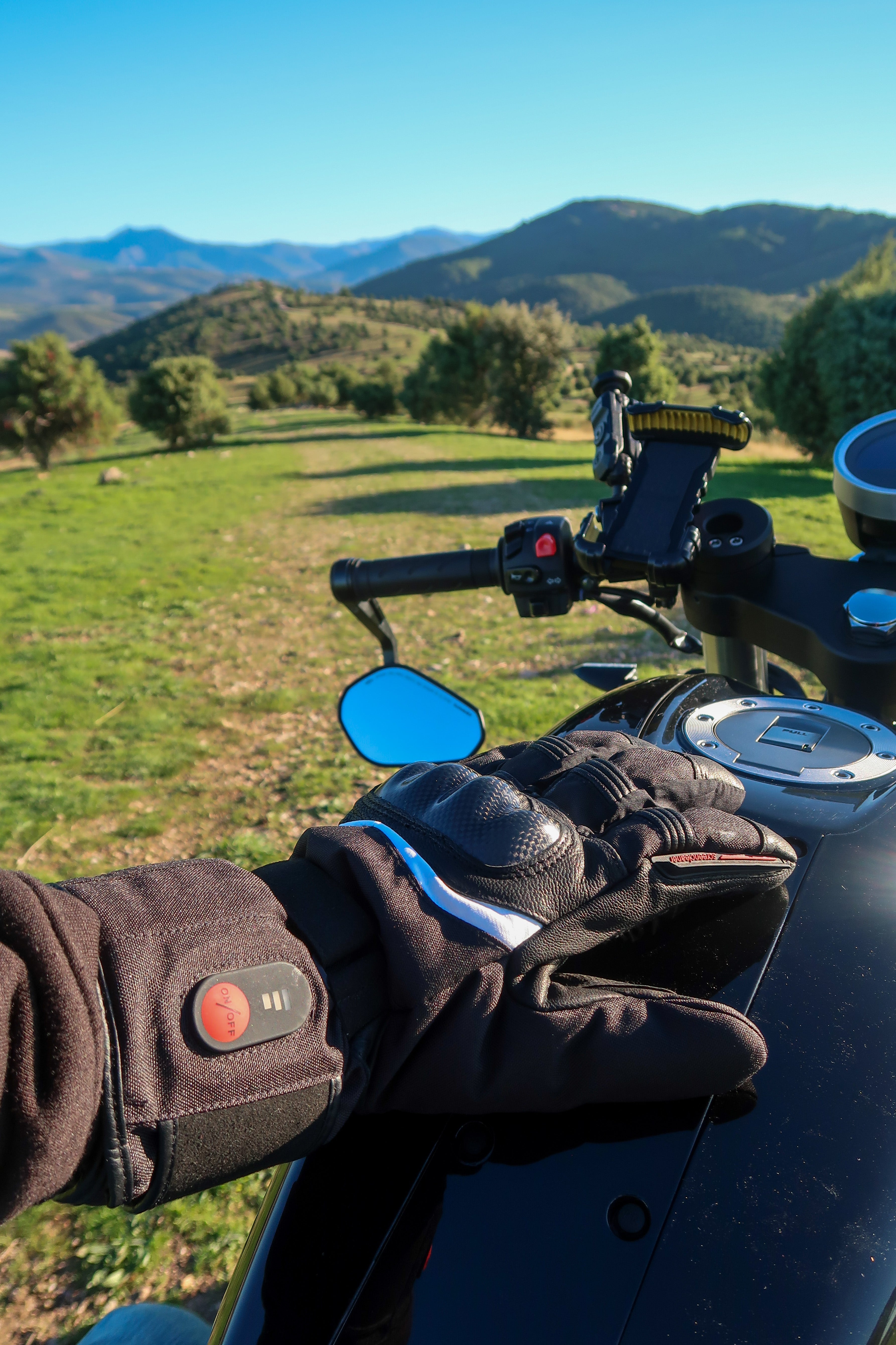 Why will you use heated gloves in the winter season?