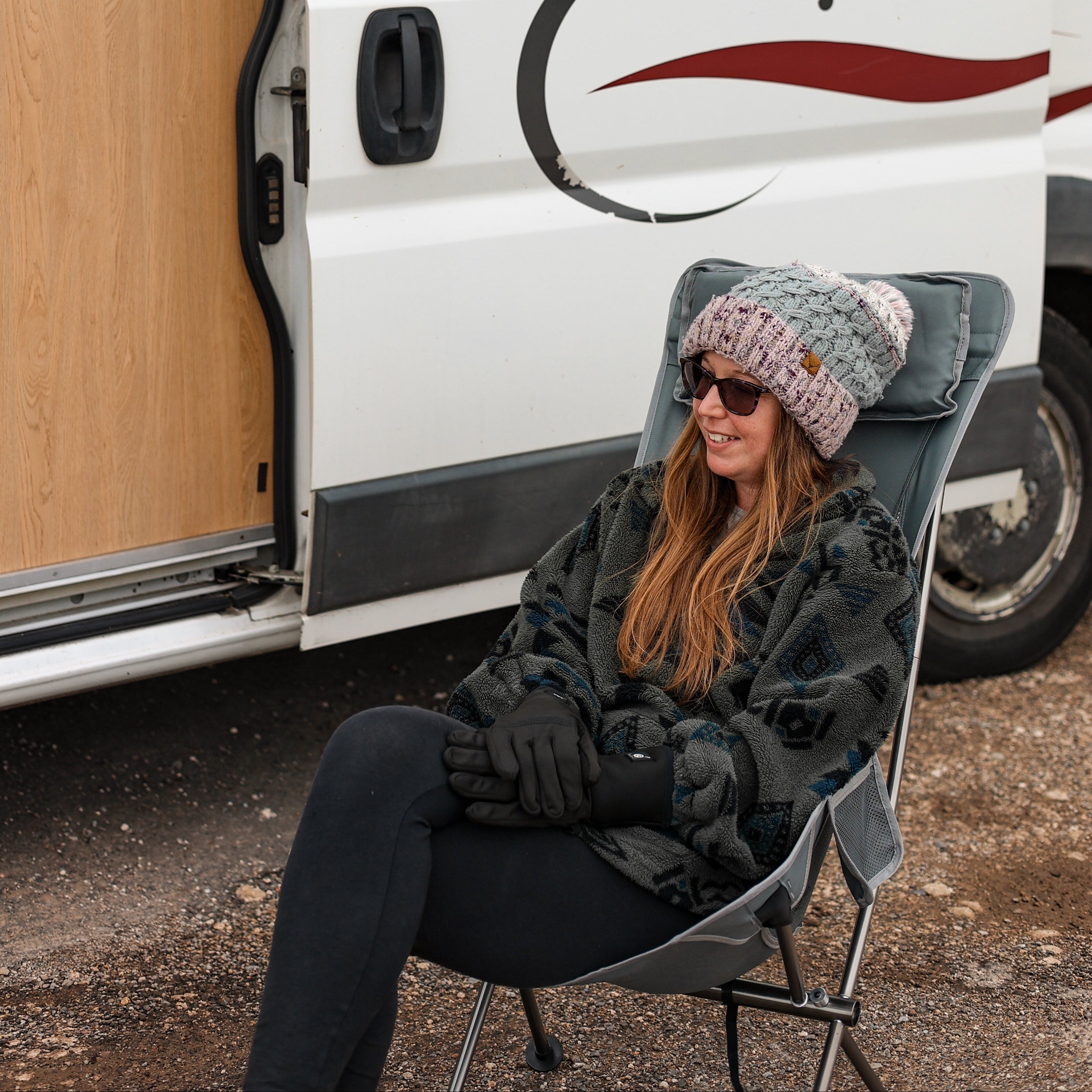 warm hands outdoors in cold weather