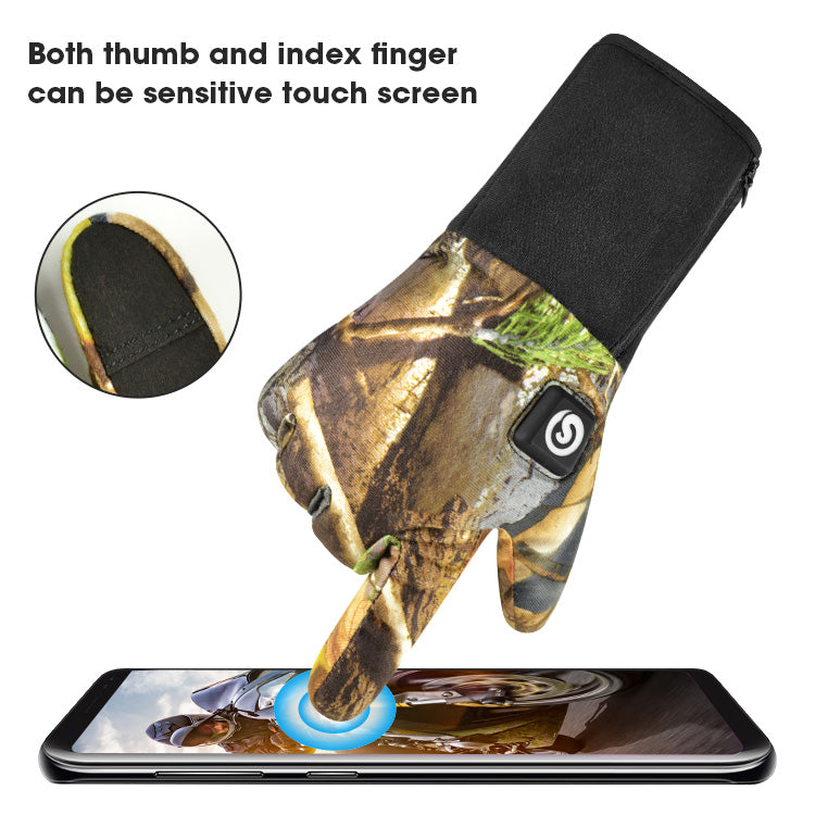 S19 Heated Gloves – Touchscreen Hunting Gloves with 3 Heat Levels