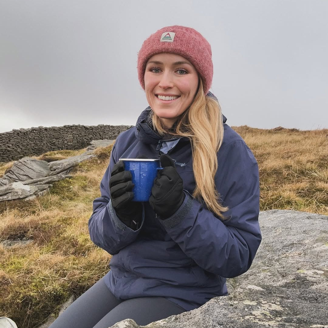 warm hands outdoors in cold weather